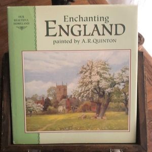 Enchanting England English Cottages Village Towns Watercolor Book